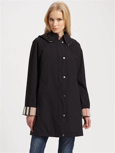 burberry brit hattingly raincoat